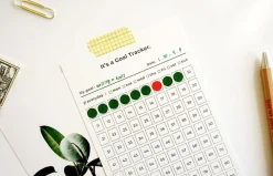 100 Days Goal Tracking Sheets