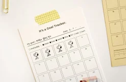30 Days Goal Tracking Sheets