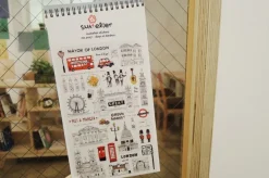 Days in London Deco Sticker