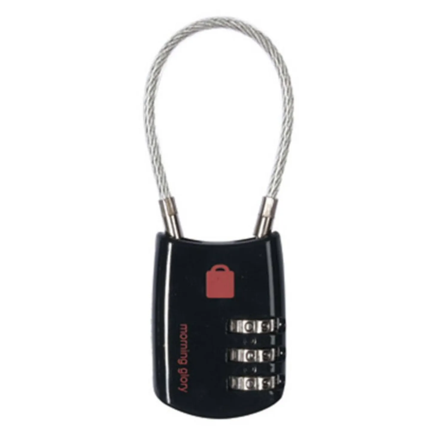 3 Digit Combination Cable Travel Lock