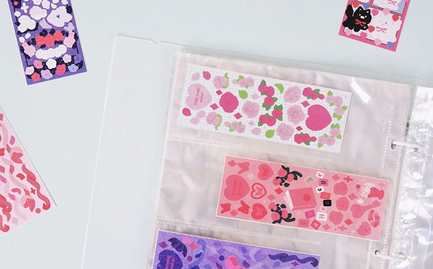 Extra Large 3 Ring A4 Double-sided Pocket Refill