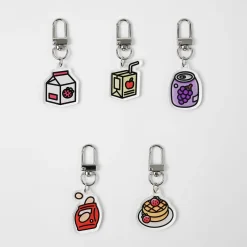 Food Acrylic Key Ring v2