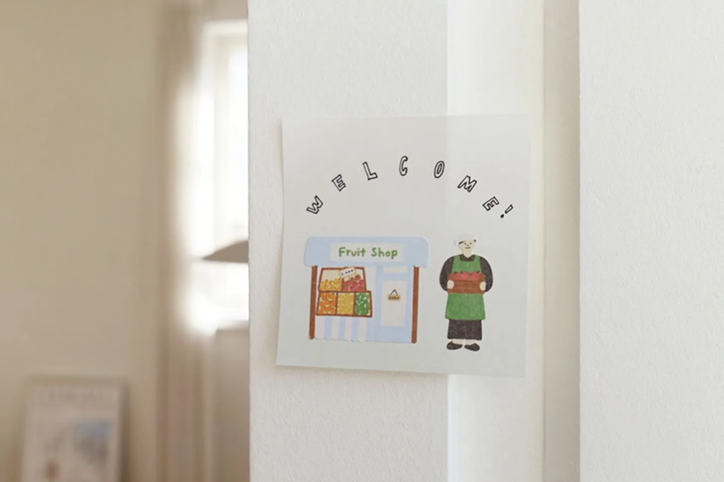 Fruit Shop Deco Sticker