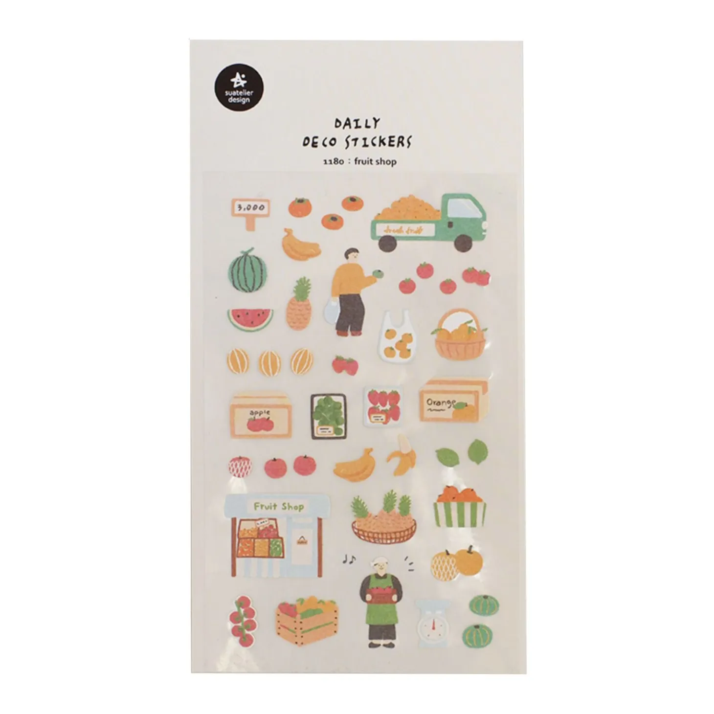 Fruit Shop Deco Sticker
