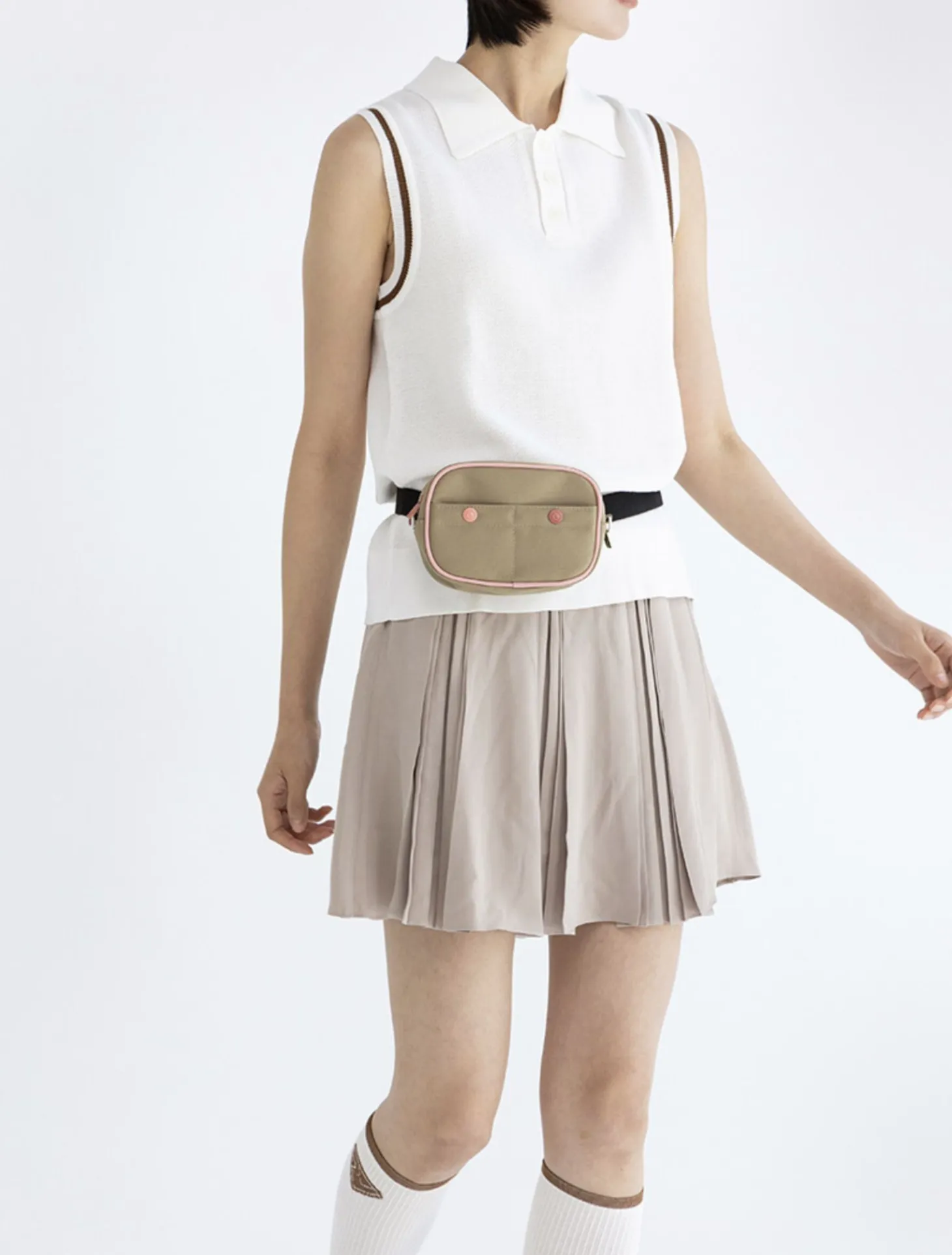 Fun Button Sling Bag