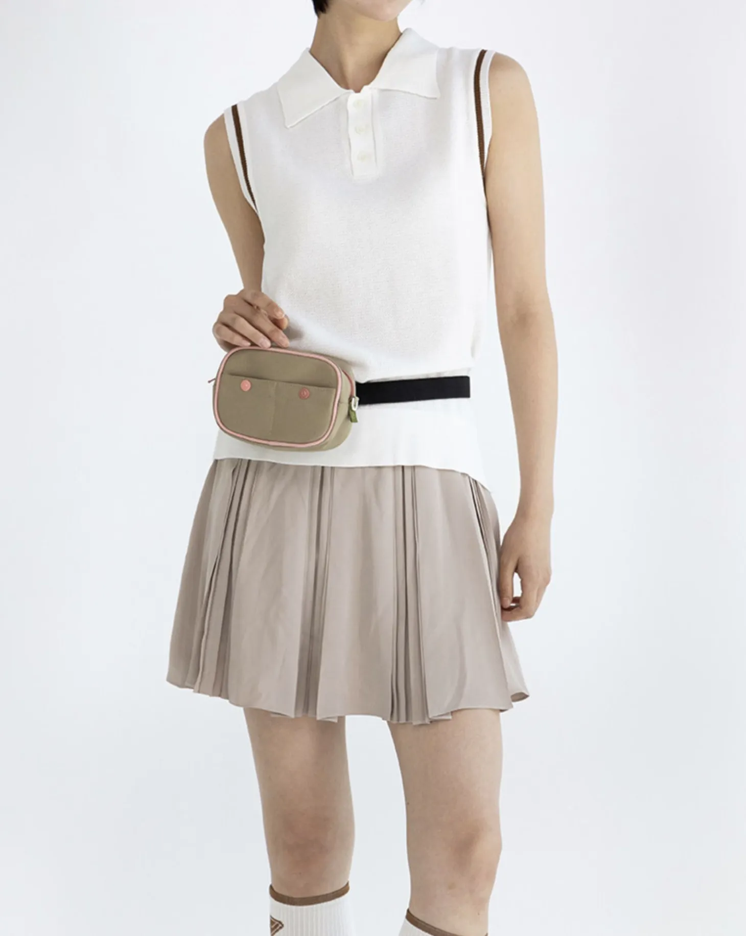 Fun Button Sling Bag