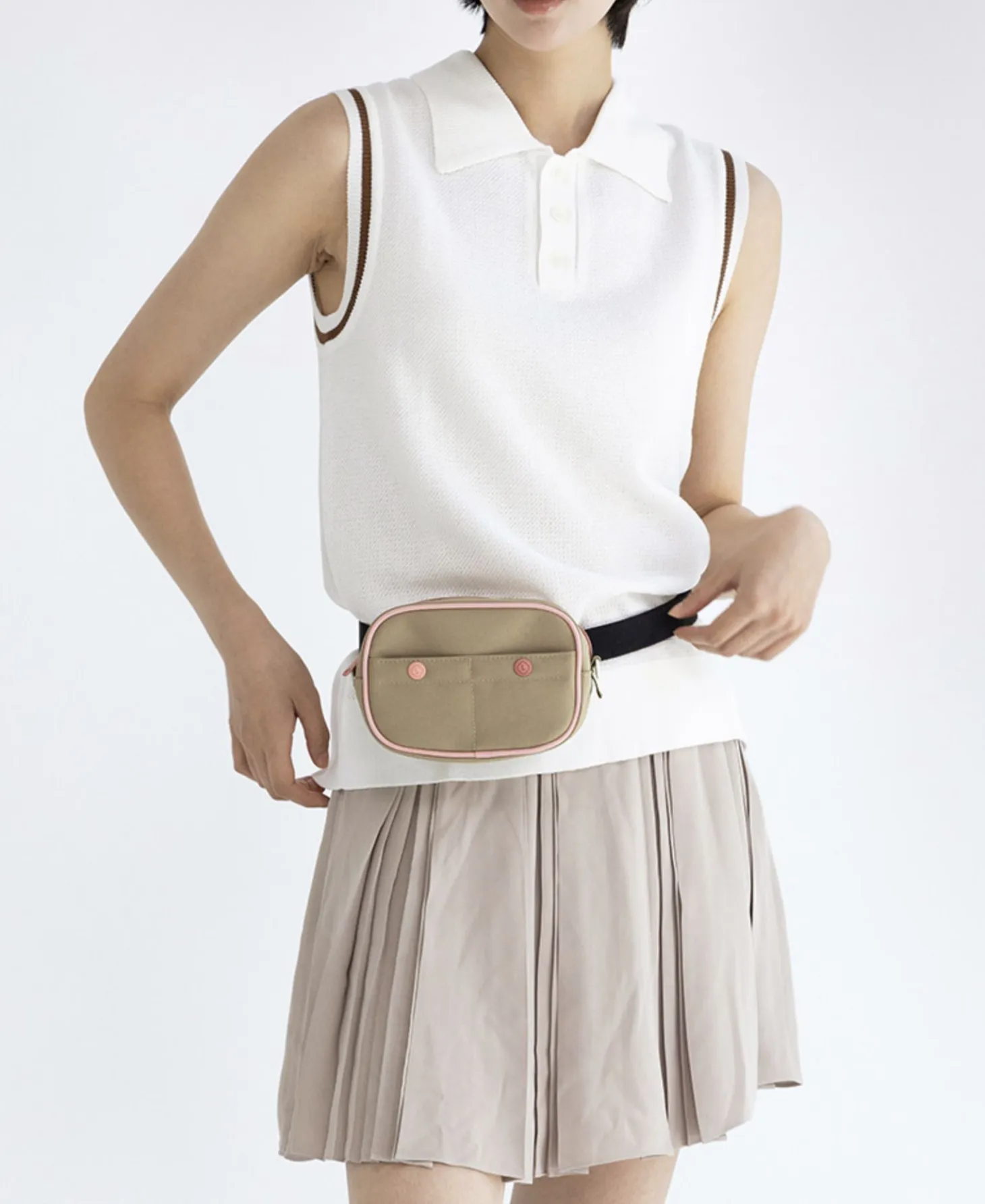 Fun Button Sling Bag