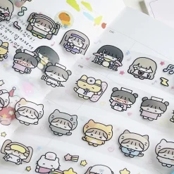 Girl Themed Kiss Cut Deco Tape