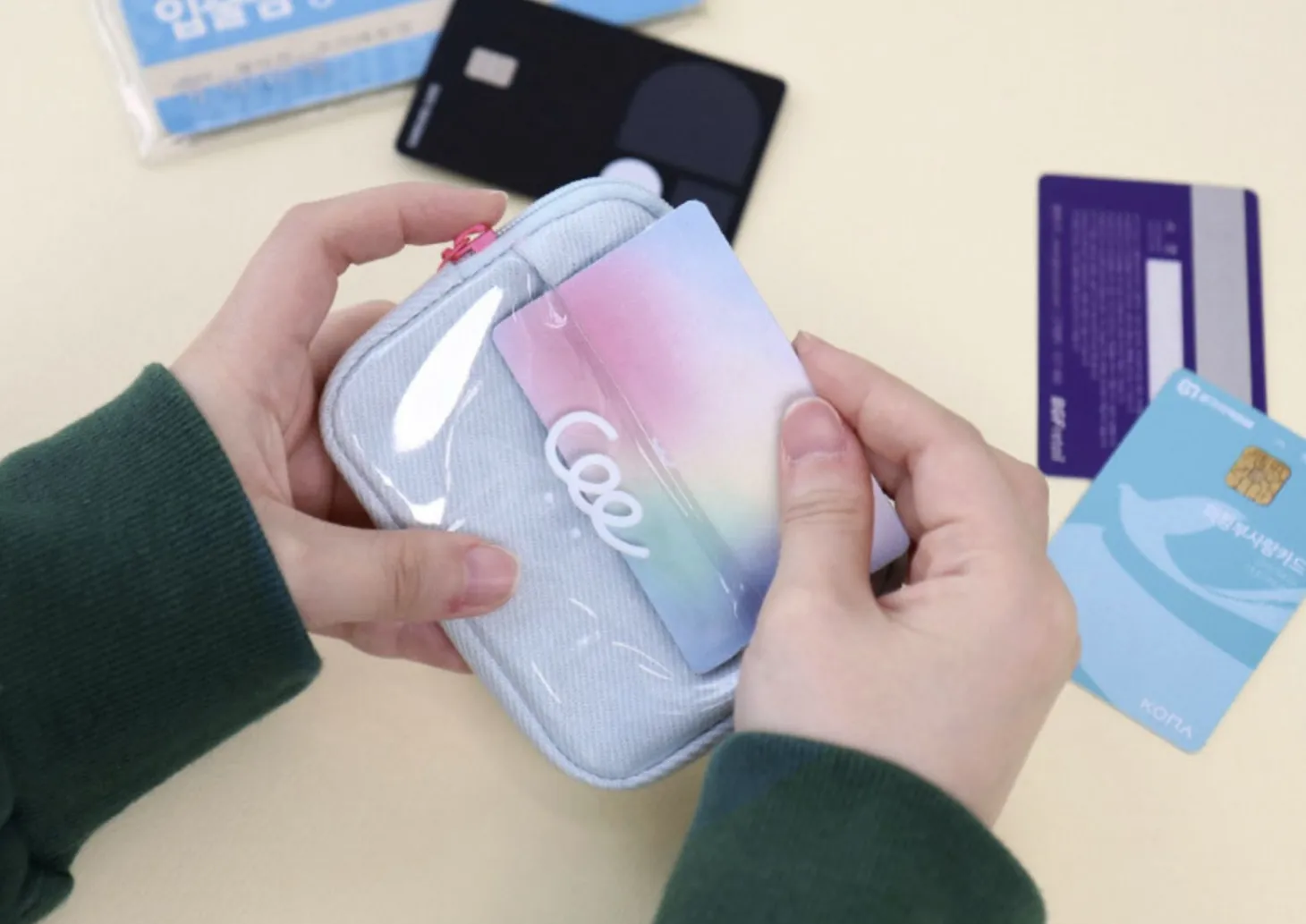 Gleaming Card Case