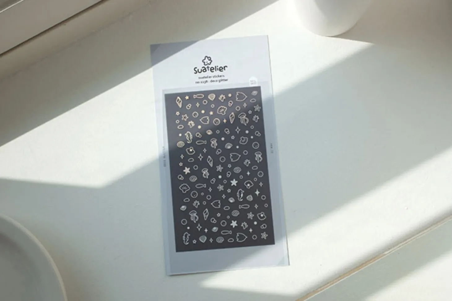 Glitter Nail Deco Sticker