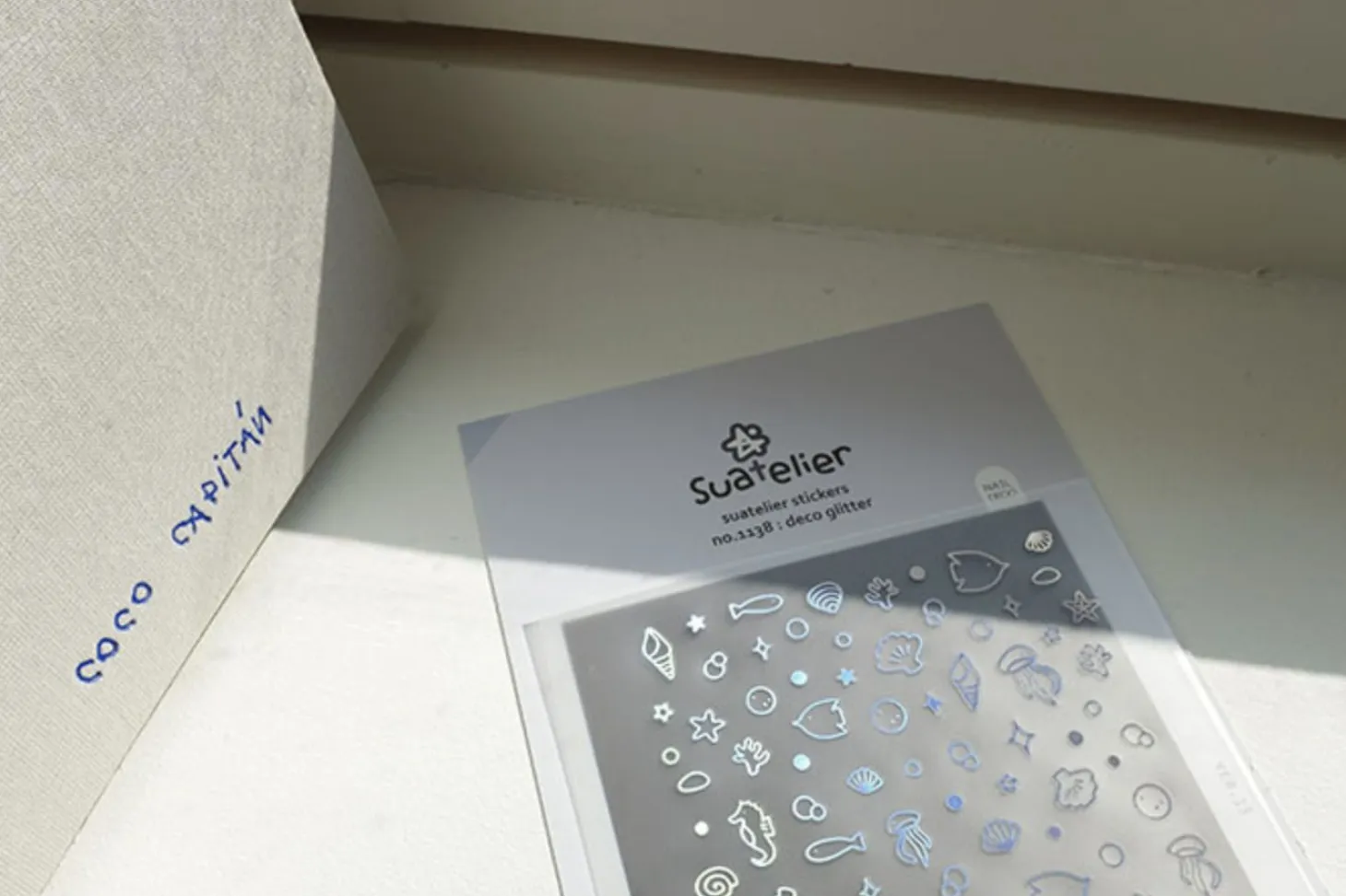Glitter Nail Deco Sticker