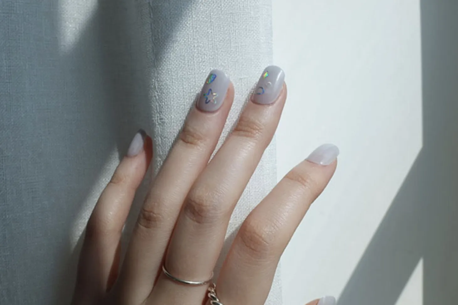 Glitter Nail Deco Sticker