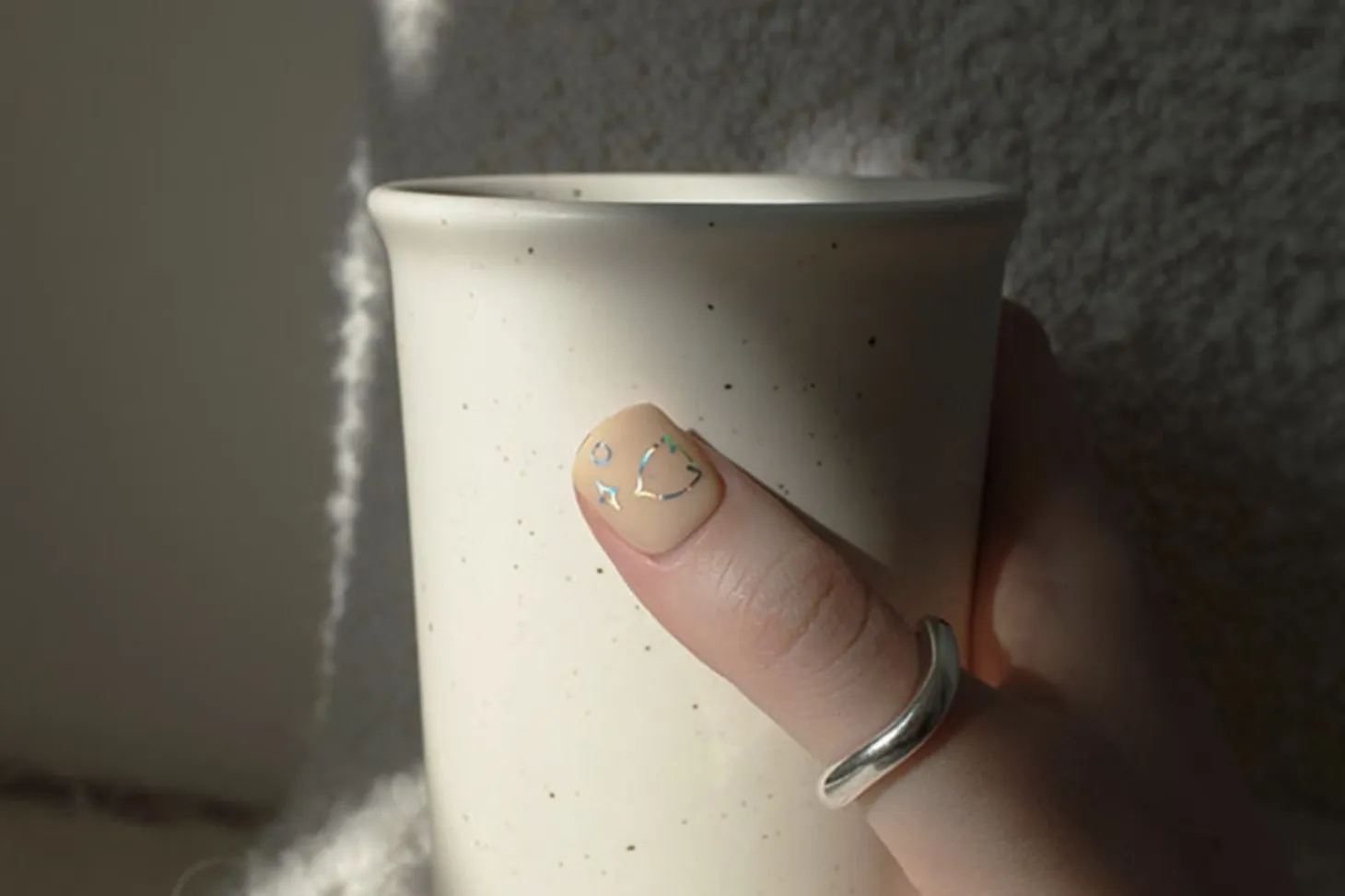Glitter Nail Deco Sticker