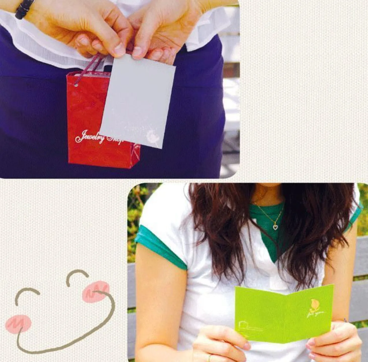 Gold Bookmark & Card