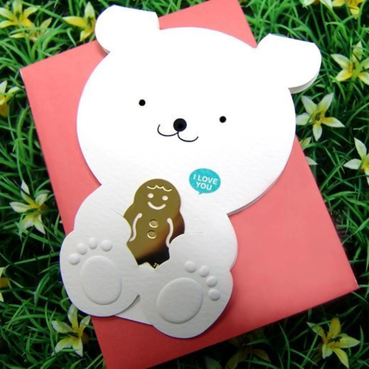 Gold Bookmark & Card