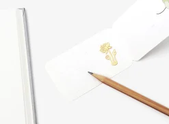 Gold Plated Tag Bookmark