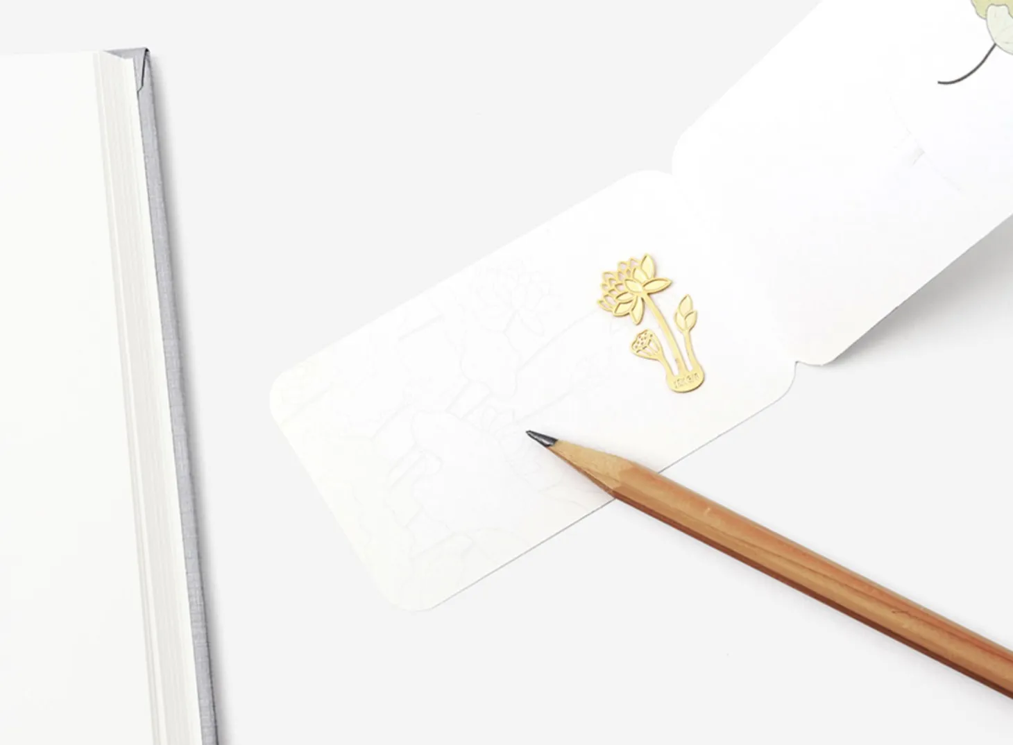 Gold Plated Tag Bookmark