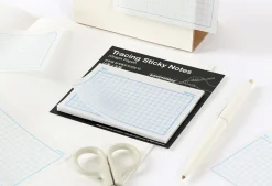 Graph Paper Tracing Sticky Note