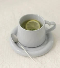 Heart Signal Mug & Saucer Set
