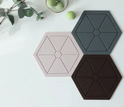 Hexagon Silicone Trivet