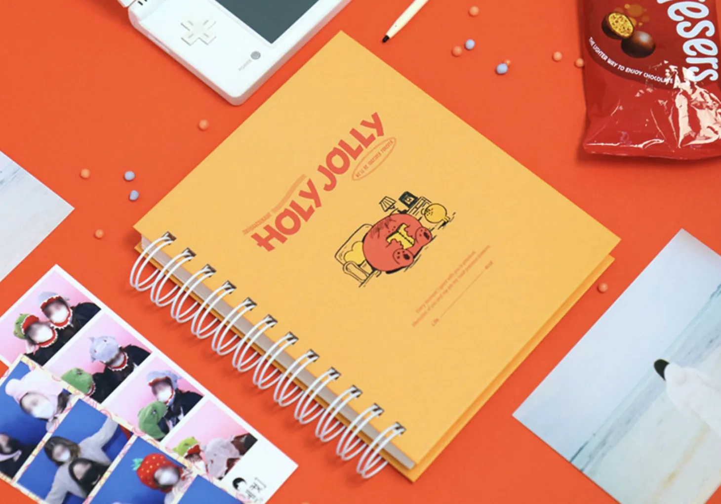 Holy Jolly Spiral Photo Album