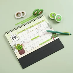 2026 Houseplant Large Spiral Calendar