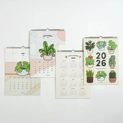 2026 Houseplant Wall Calendar