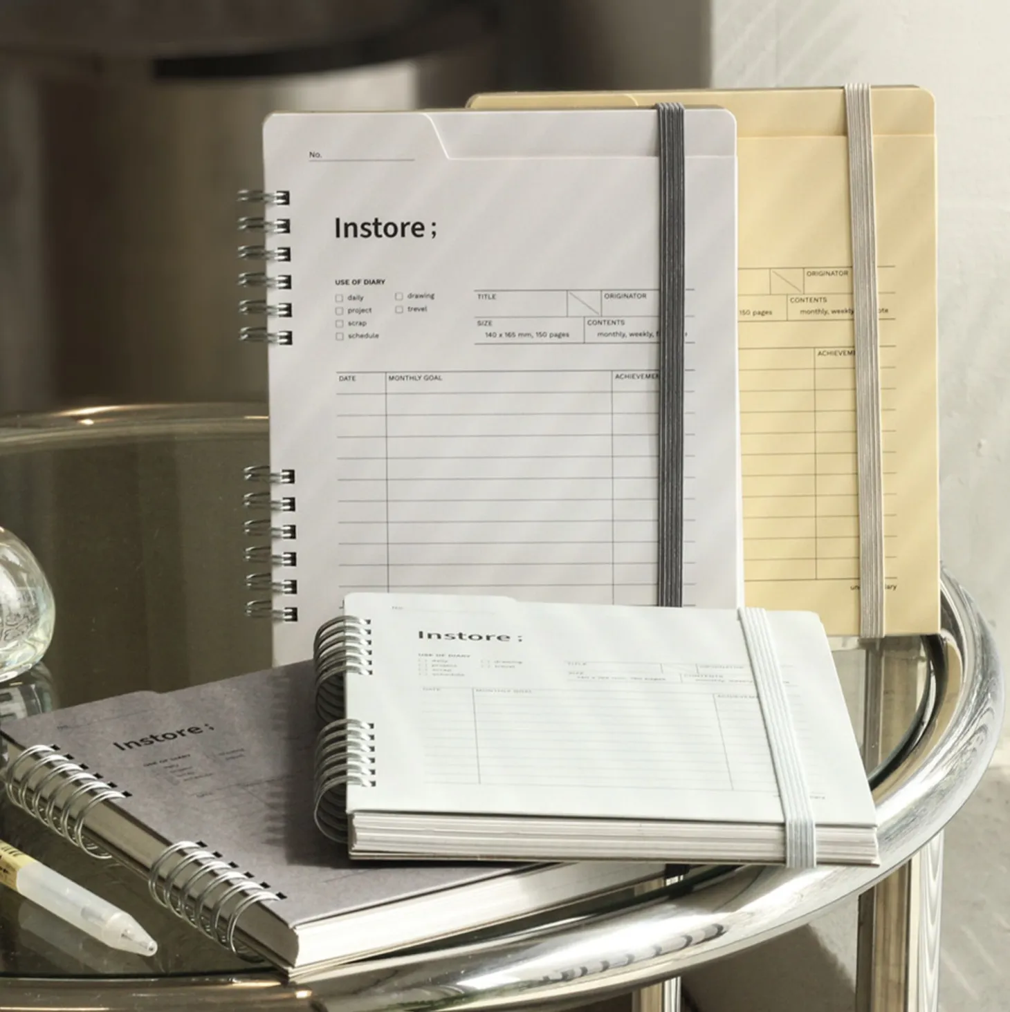 In Store Semi Year Weekly Planner
