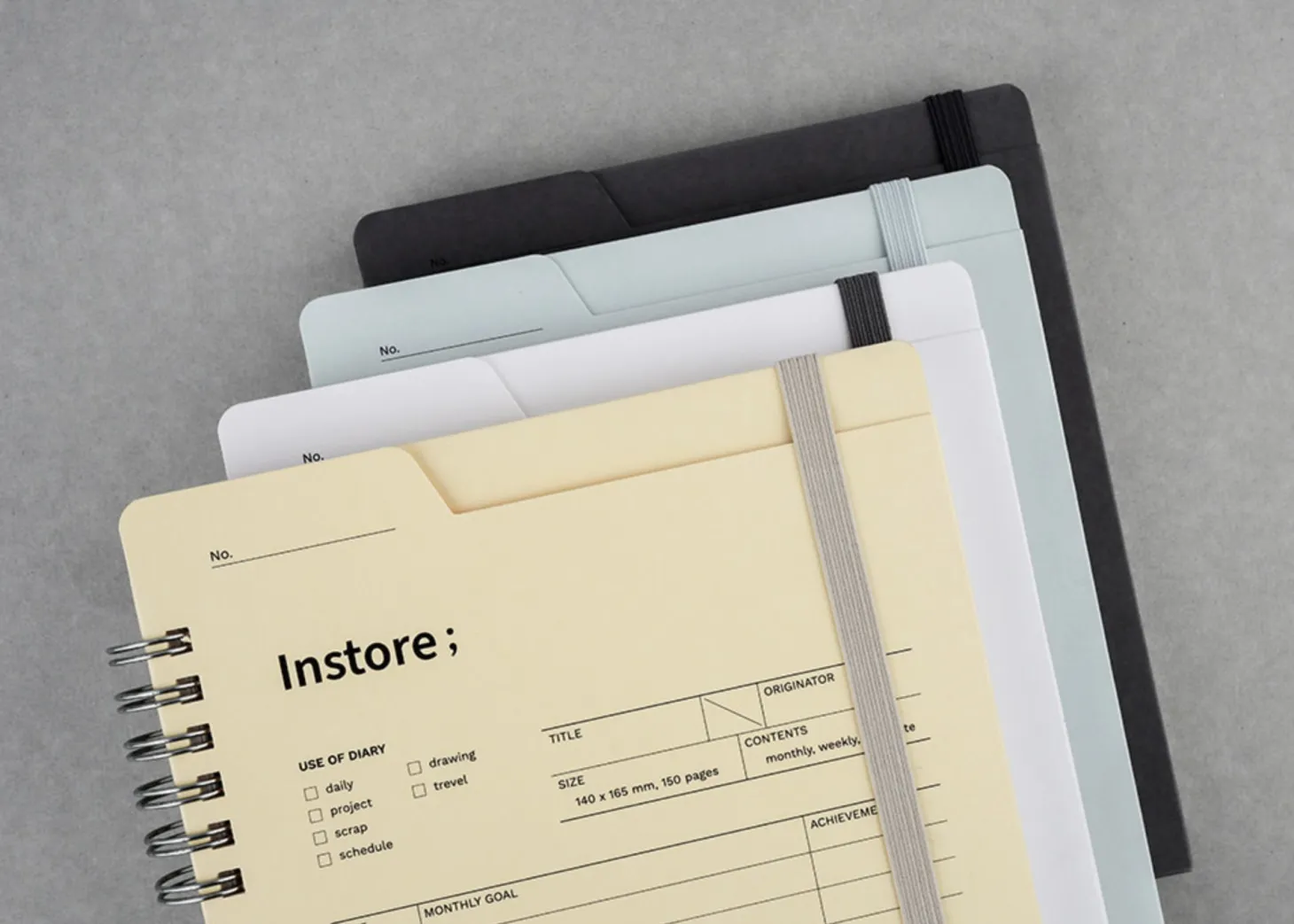 In Store Semi Year Weekly Planner