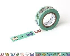 JAM JAM Alphabet Masking Tape (O-Z, Numbers)