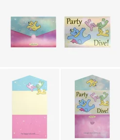 Jelly Bear Hologram Folding Card