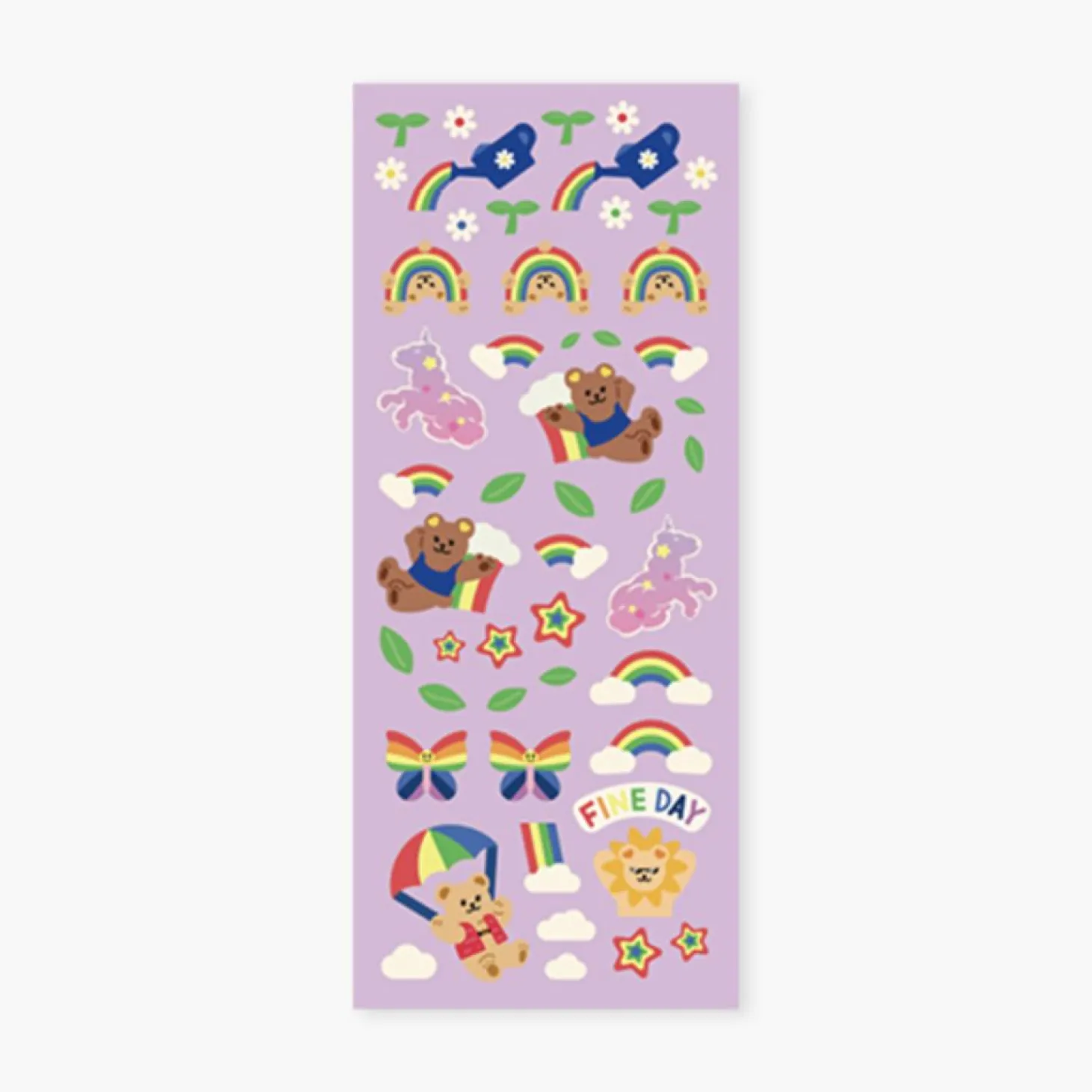Juicy Bear Removable Slim Sticker v7