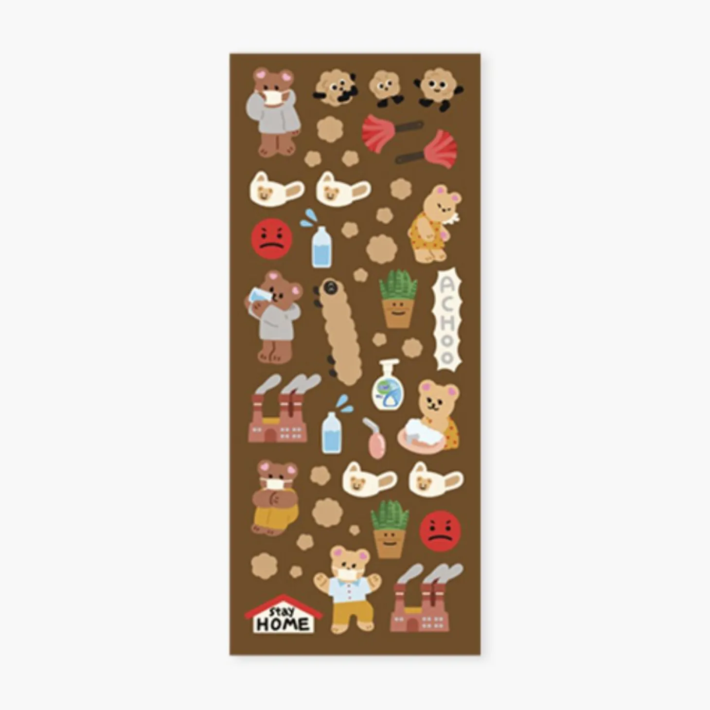 Juicy Bear Removable Slim Sticker v7