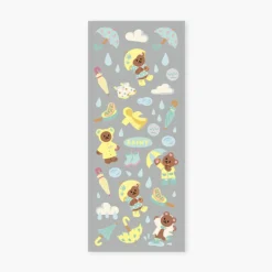 Juicy Bear Removable Slim Sticker v7