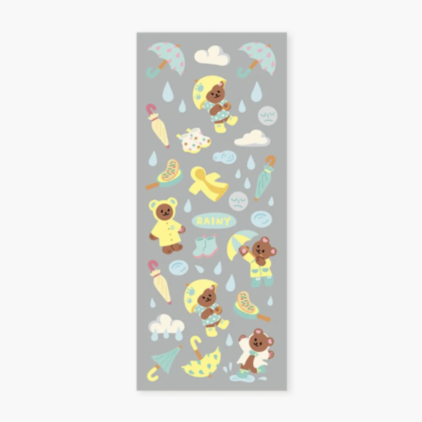 Juicy Bear Removable Slim Sticker v7