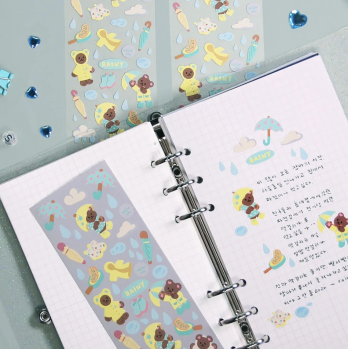 Juicy Bear Removable Slim Sticker v7