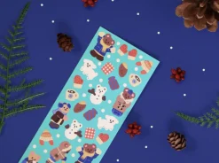 Juicy Bear Removable Slim Sticker v7