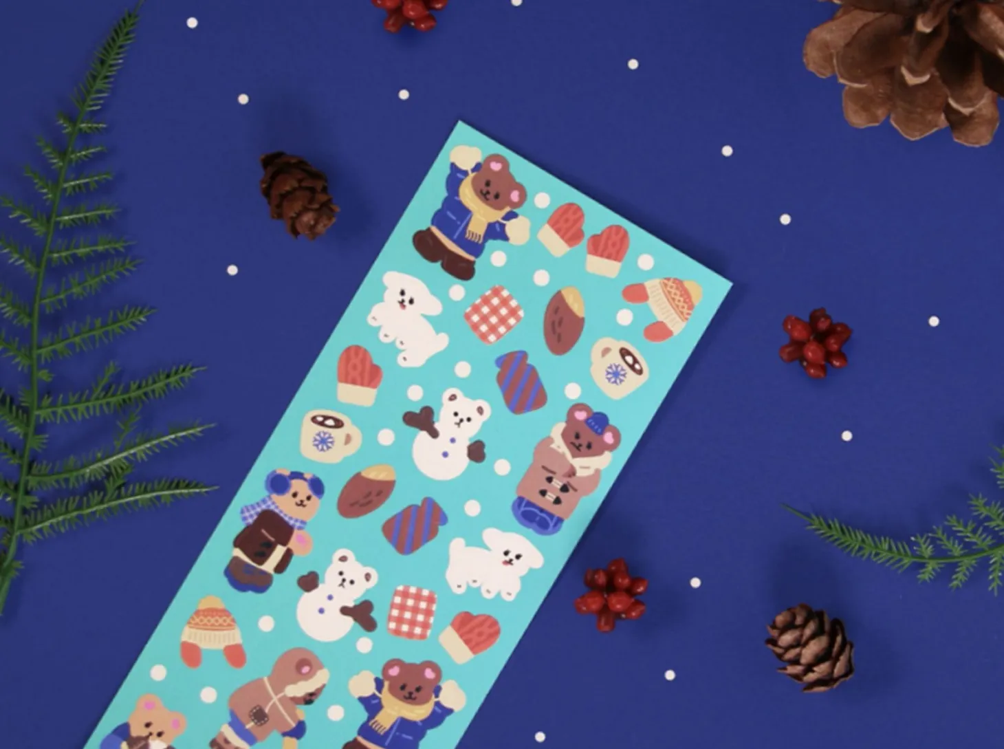 Juicy Bear Removable Slim Sticker v7