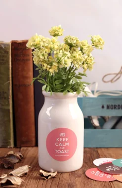 Keep Calm Round Deco Sticker Set