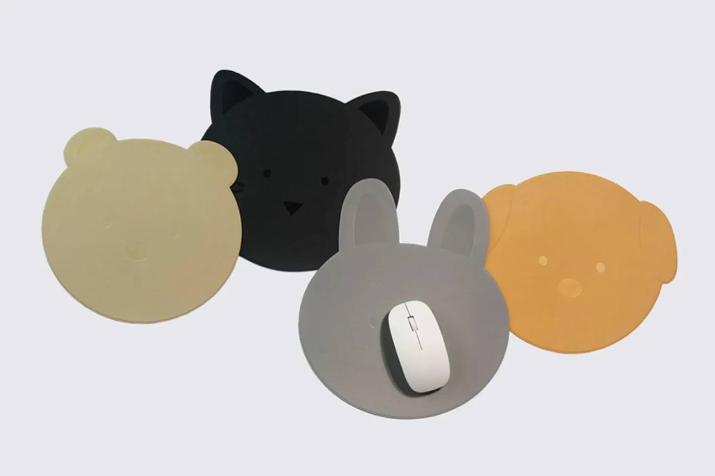 Kitty Vegan Leather Mouse Pad
