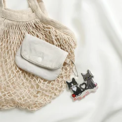 Lana & Tuxedo Cat Soft Travel Tag