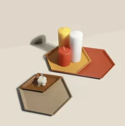 Large Hexagon Puzzle Tray