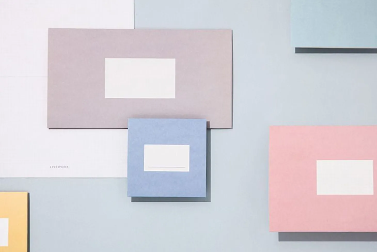 Large Pastel Folding Card Set