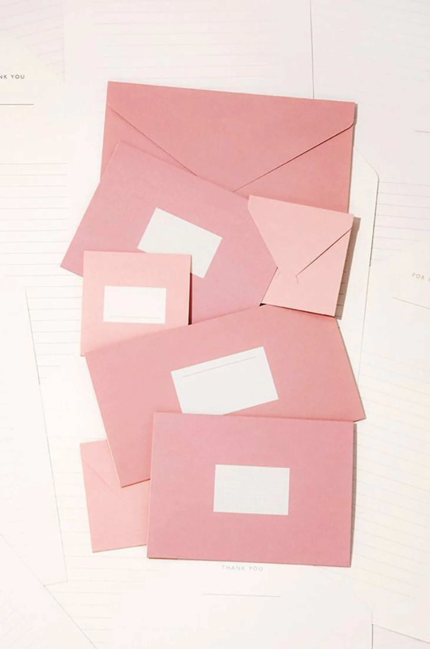 Large Pastel Folding Card Set