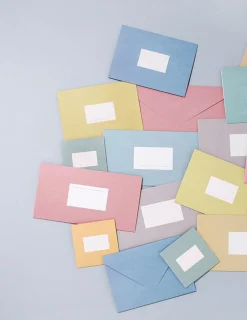 Large Pastel Folding Card Set