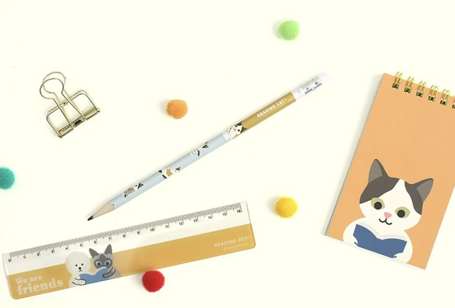 Let's Read Pencil Set