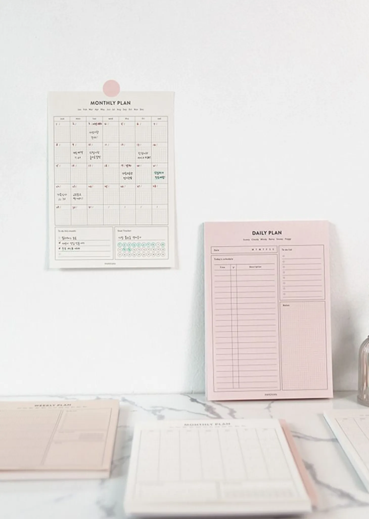 Life A5 Schedule Notepad