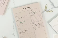 Life A5 Schedule Notepad