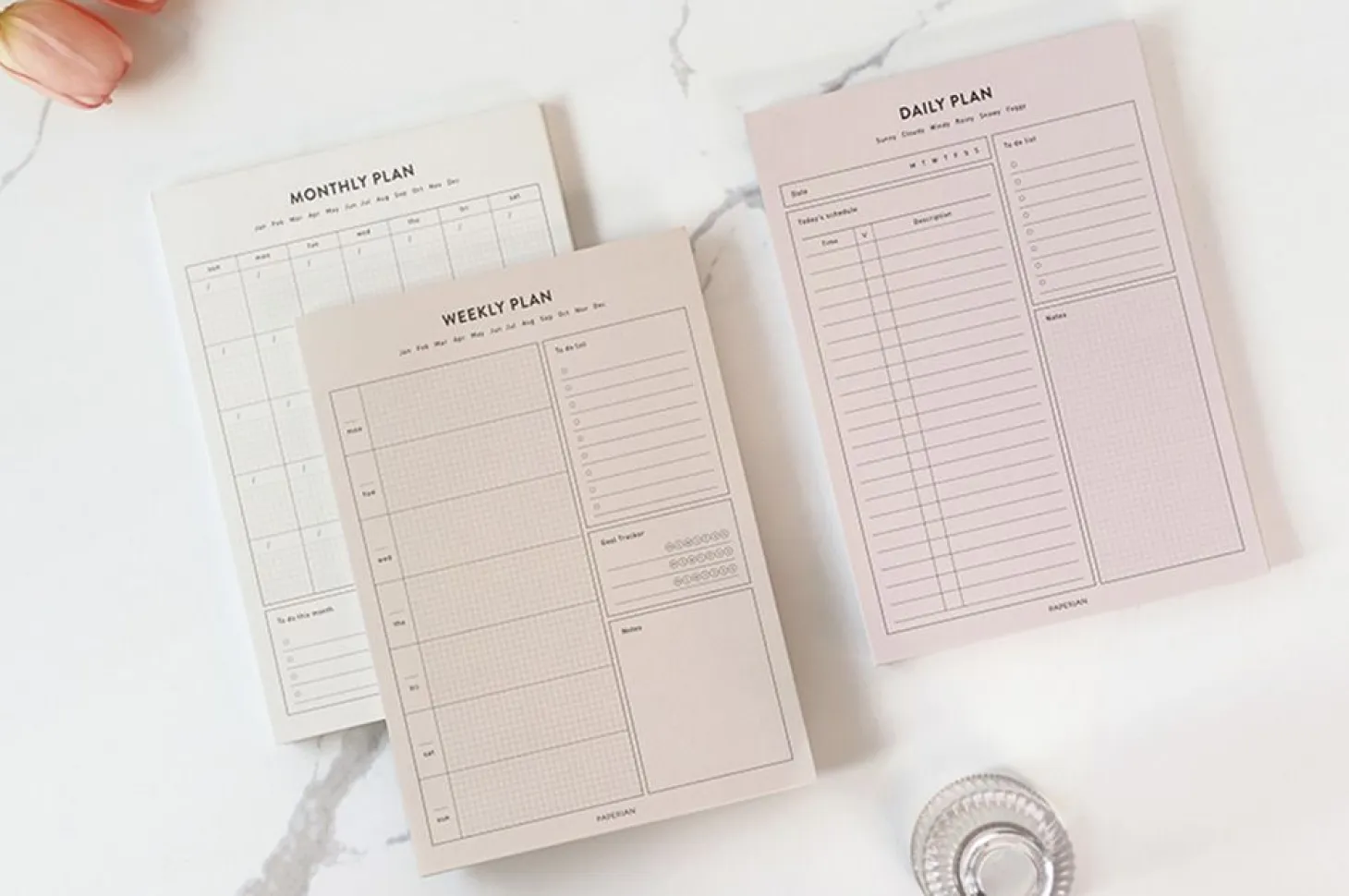 Life A5 Schedule Notepad