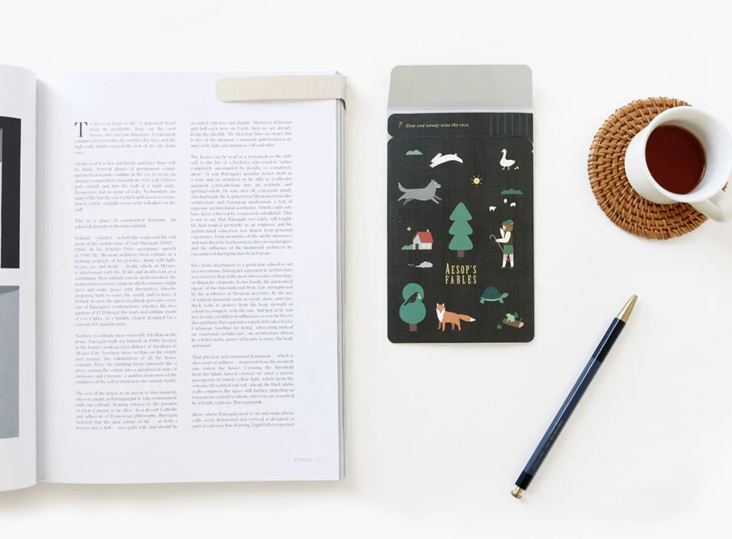 Literature Shadow Bookmark